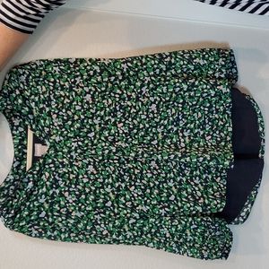 CHICOS Multi-Color 3/4 Sleeve Blouse/Shirt Sz 14-16 NWT (Chico's Sz 2)